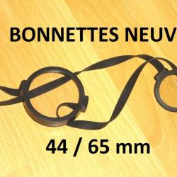 bonnettes NEUVES pour lunette diamètres intérieurs 44 / 65 mm - VENDU PAR JEPERCUTE (J2A138)