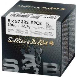 Destockage !! Munition Sellier & Bellot 8x57 JRS SPCE 12.7g 196gr x10 boites