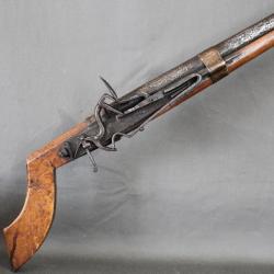 Rare fusil à silex Indochinois -  Indochine, 19ème début 20ème