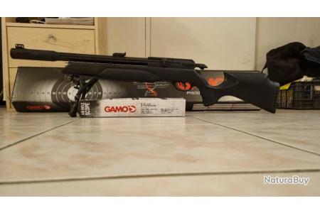 Pack Carabine PCP GAMO Arrow 4.5mm 19.9J + lunette 3-9x40wr +