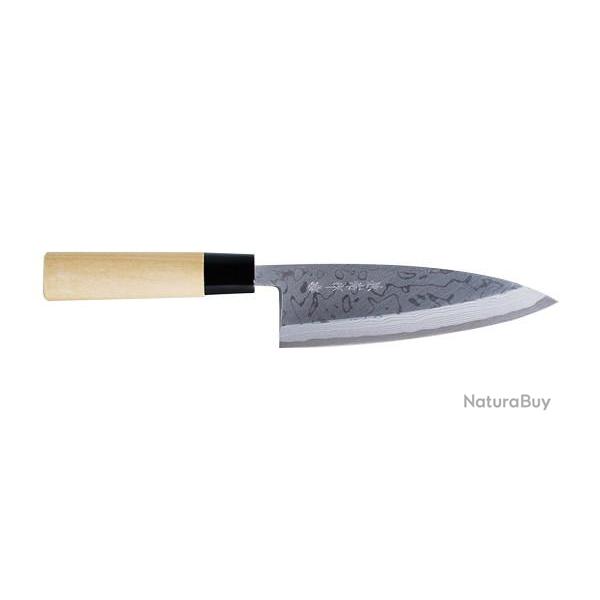 Couteau de chef Kane Tsune Deba lame 165 mm