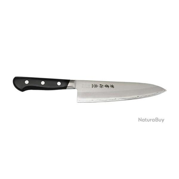 Couteau de chef Kane Tsune Gyutou lame 185 mm