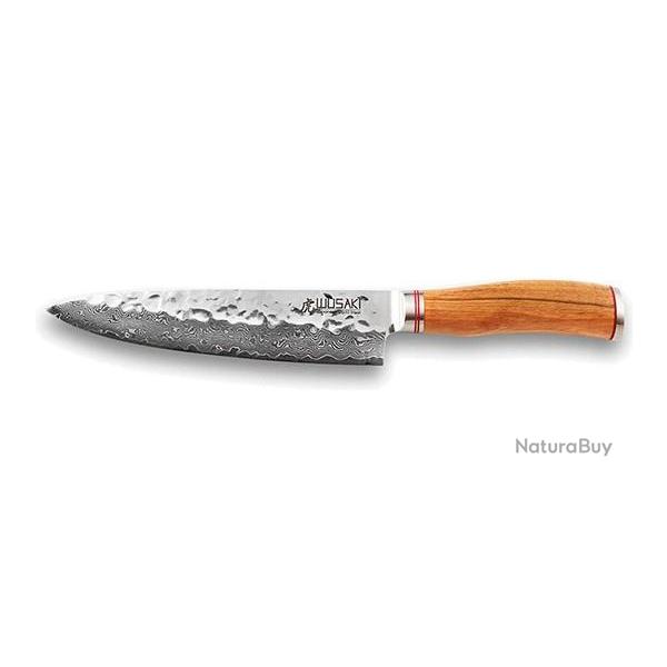 Couteau de chef Wusaki Damas - Couteau chef lame 200 mm