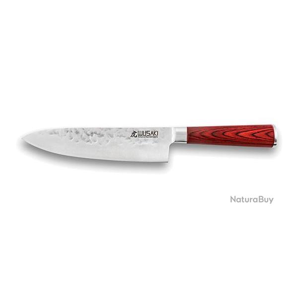 Couteau de chef Wusaki Pakka - Couteau Chef lame 200 mm