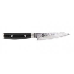 Couteau de table Yaxell RAN - Office lame 120 mm manche micarta noir
