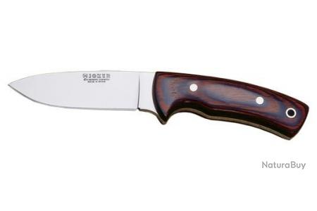 Couteau fixe Joker Corzo lame 100 mm manche stamina rouge - Couteaux droits  et fixes (10953958)