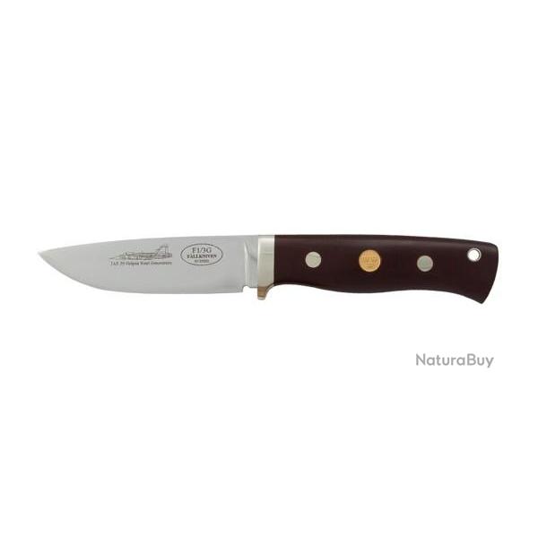 Couteau fixe Fallkniven F1 - Swedish Air Force NG - Coffret manche marron