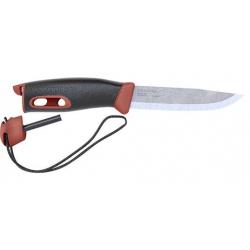 Couteau fixe Morakniv Companion Spark manche rouge