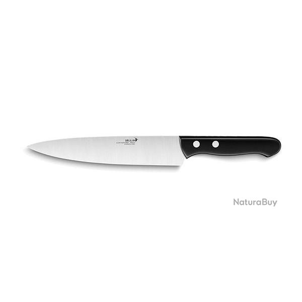 Couteau fixe Deglon Darkwood - Cuisine lame 200 mm