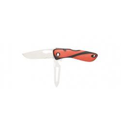 Couteau multifonctions Wichard Offshore Lame Mixte et épissoir Rouge