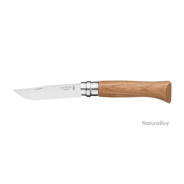 Couteau pliant Opinel Tradition Lx Inox N08 Chne
