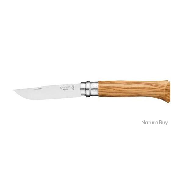 Couteau pliant Opinel Tradition Lx Inox N08 Olivier