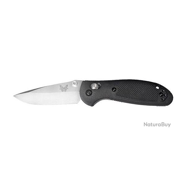 Couteau pliant Benchmade Mini Griptilian Noir Drop Point