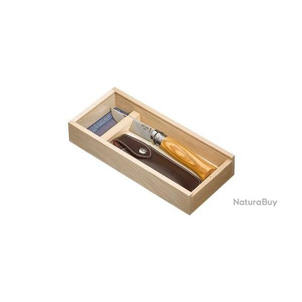 Couteau pliant Opinel Plumier Inox N08 Olivier