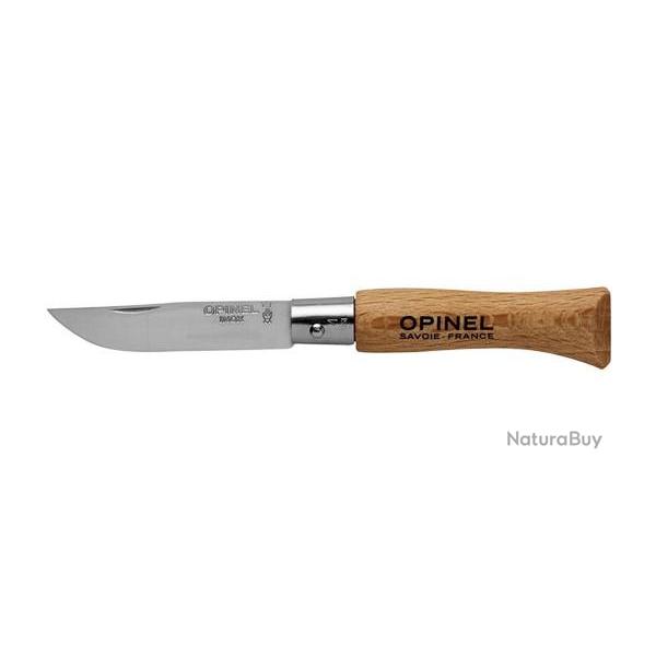 Couteau pliant Opinel Tradition Inox N04