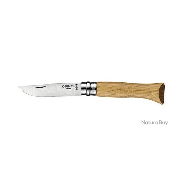 Couteau pliant Opinel Tradition Lx Inox n06 Chne