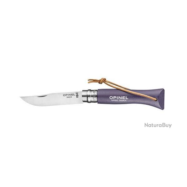 Couteau pliant Opinel Baroudeur N06 Inox Violet