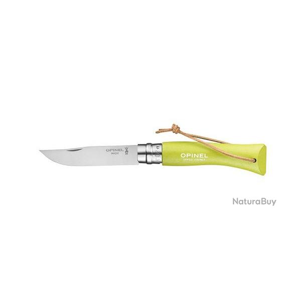 Couteau pliant Opinel Baroudeur N07 Inox Anis