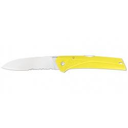 Couteau pliant Florinox Kiana jaune lame Mixte