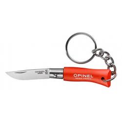 Couteau porte-clés Opinel N°02 inox manche Charme Orange