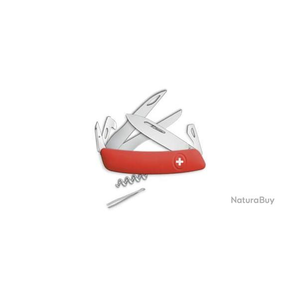 Couteau suisse Swiza D07 Scissors, rouge