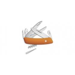 Couteau suisse Swiza D07 Scissors, orange