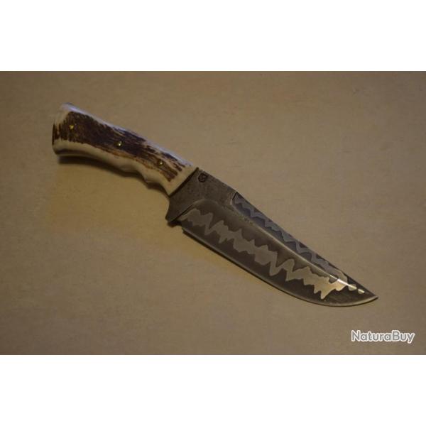 ECHANGE ? Couteau de Chasse Artisanal Go-mai