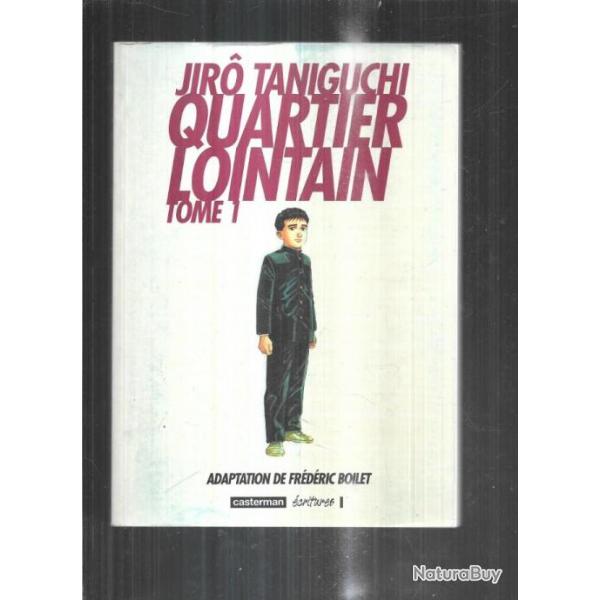 quartier lointain tome 1 de jiro taniguchi manga