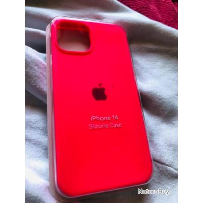 Coque Luxe Cuir Housse Etui A15 pour Apple iPhone 13 Pro Rouge