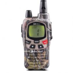 Midland talkie walkie G9 Pro Rechargeable  Camouflage Mimetic  longue portée bi-bande PMR446/LPD