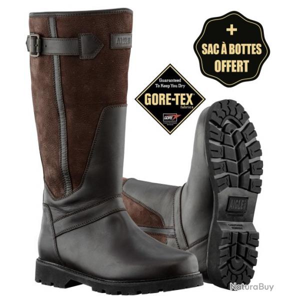 Bottes de chasse grand froid Aigle Inverss GTX + Sac  bottes Rubberbag