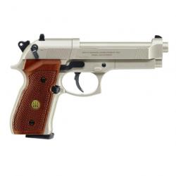 Pistolet à plomb Beretta M92 Co2 - Cal. 4.5 Black - Nickel / bois