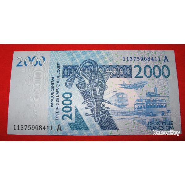 Afrique de l'ouest billet de 2000 Francs CFA 2003