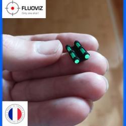 Hausse fibre optique fluo pour bande de 6mm (viseur, aide à la visée, mire, guidon)