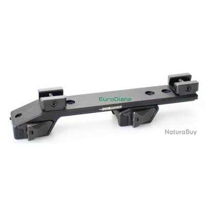 Base De Montage Pour Lunette : Rail Plat étendu 145 Mm, Demi-rail Picatinny 20 Mm, Neuve