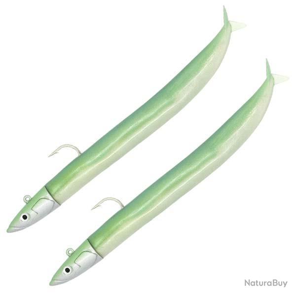 Double Combo Crazy Sand Eel 120 Off Shore - 12cm - 15g Pearl Green