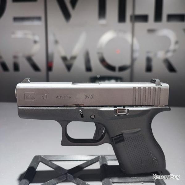 OCCASION Pistolet Glock43 9x19