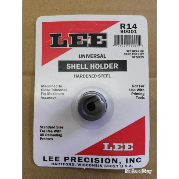 shell holder lee 14 R14 N14 pour  38/40 win, 44/40, 45 colt, 460 s&w, 45 schofield  ...
