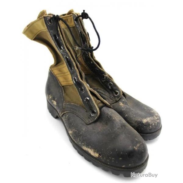 Jungle boots originales taille 7W International Shoe Cie date 1966