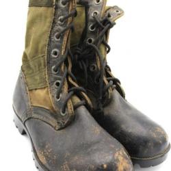 Jungle boots originales taille 7 Star 105 avec semelle VIBRAM avec tampon 105