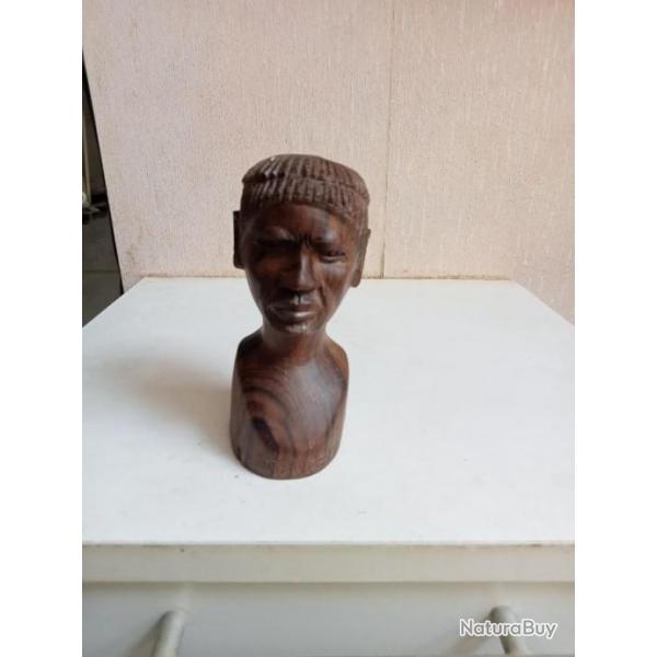 ancienne statuette africaine art africain hauteur 12 cm