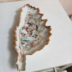 vide poche en porcelaine de luxe Corse longueur 25 cm