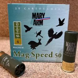 25 cartouches MARY MAGNUM SPEED 50 CAL 12