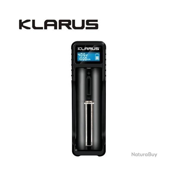 Chargeur Klarus Smart Charger K1X pour batteries Li-ion, NIMH et Ni-Cd