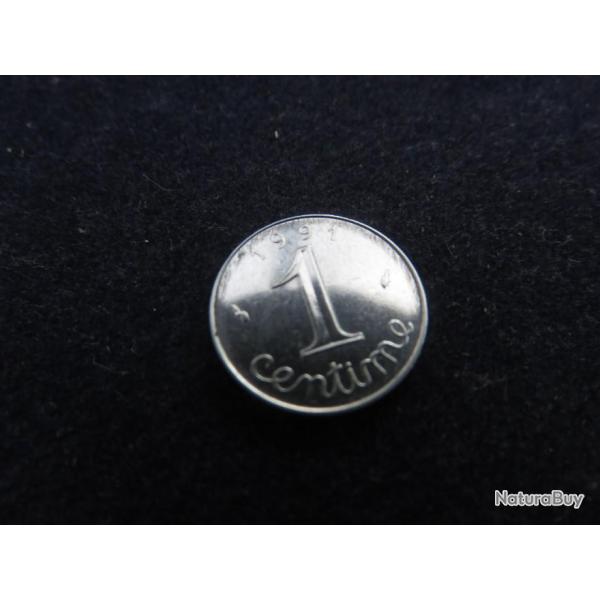 1 centime épi de blé 1991 Frappe Monnaie Monnaies (10962749)