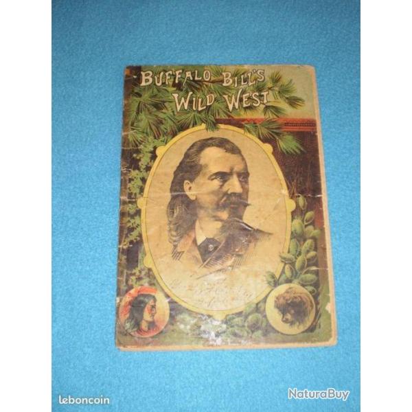 Programme original Buffalo Bill 1889