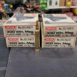 3 btes Balles norma 300 win mag ppdc 180gr