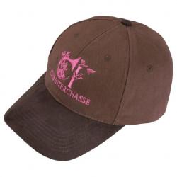 Casquette Club Interchasse Eddy Marron Rose