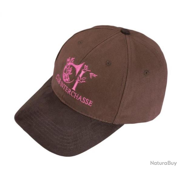 Casquette Club Interchasse Eddy Marron Rose