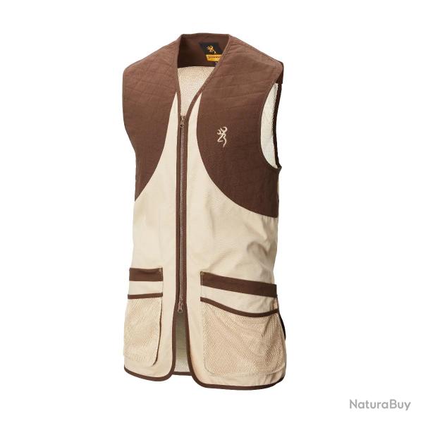 Gilet de Tir Browning Classic Beige